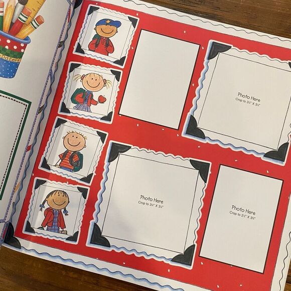 Power Page Instant Scrapbook Set of 5 Spring, Summer, Fall, Winter, School Days - Picture 13 of 16